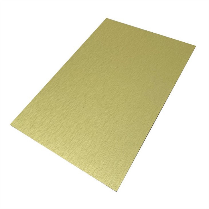 Brushed ACP Sheet Aluminum Cladding Sheet ACP/ACM