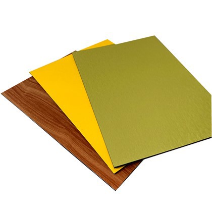 לוח מרוכב מאלומיניום חסין אש B2 ציפוי קיר ACM ACP